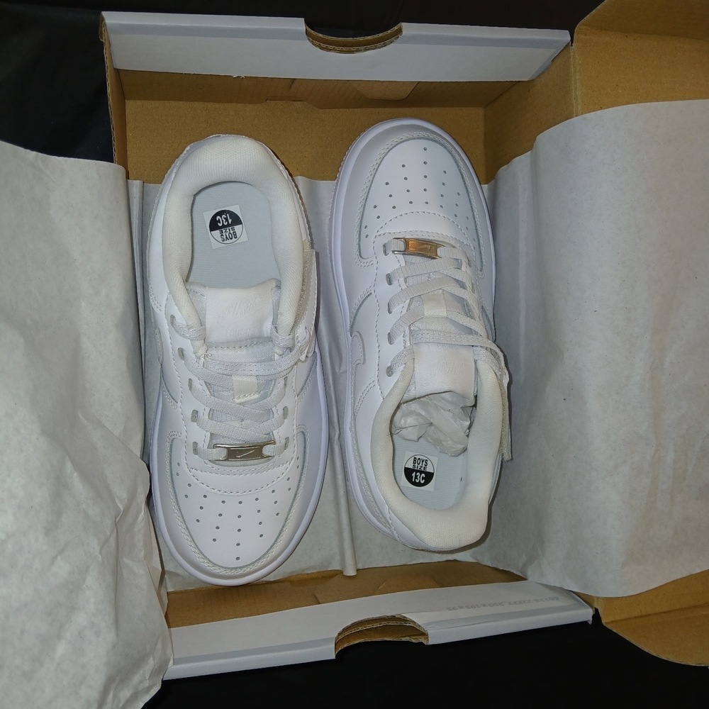 Nike Kids' All-White Sneakers